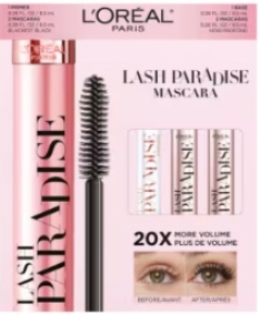 莱雅睫毛膏2+1一套，27.99元