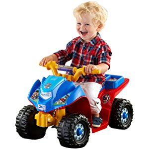 Fisher Price 儿童四轮电动摩托车，好玩又好看，操作简单