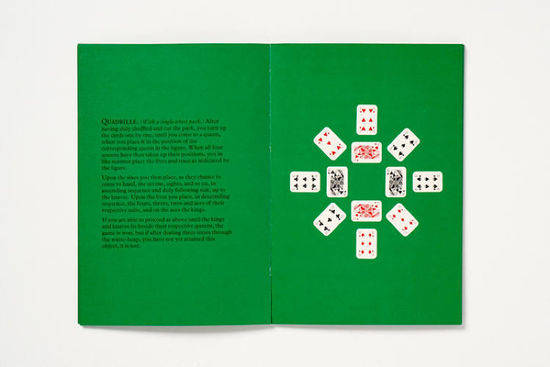 1976 Patience Games for Playing Cards (Alan Fletcher)