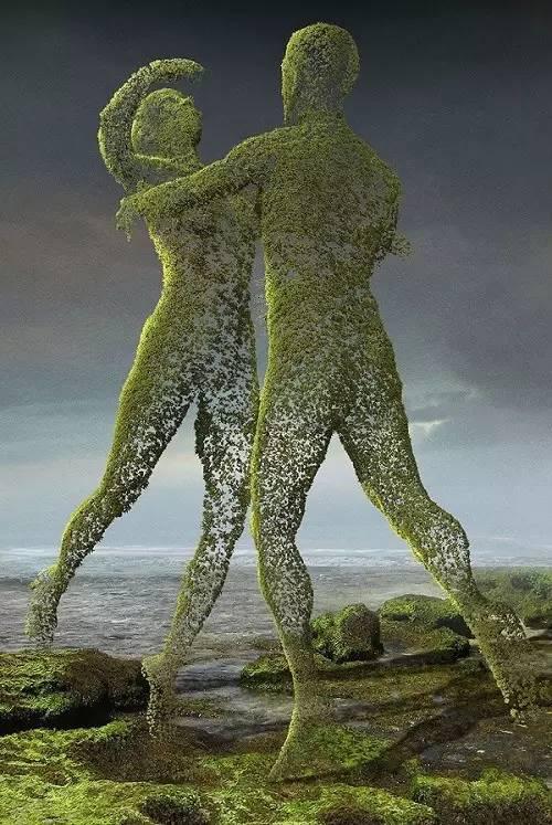 他用画笔画出了现代社会的真相&hellip;让人细思恐极