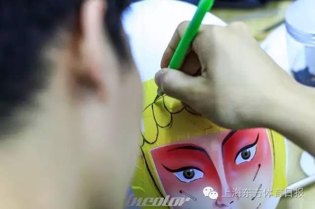 中国国粹扬威里约 自行车&ldquo;脸谱头盔&rdquo;这么来