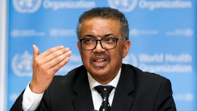 Director of WHO Director of WHO