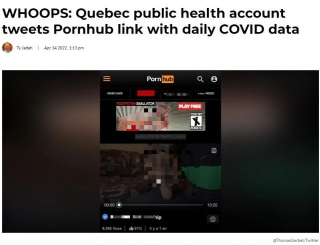 炸了!加拿大政府推特上发 炸了!加拿大政府推特上发