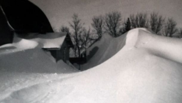 加拿大历史上漫过屋顶的积雪你见过没? 图片