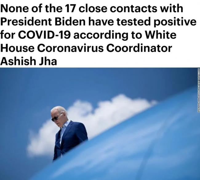 79岁拜登新冠状况好转,17名密接检测结果曝… 79岁拜登新冠状况好转,17名密接检测结果曝…