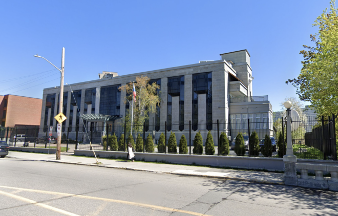 Russia claims Ottawa embassy was attacked, summons Canada's ambassador in  Moscow - CityNews Ottawa
