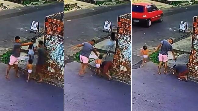 就在女儿眼前,父亲被当街轰爆头,惊悚视频曝光 就在女儿眼前,父亲被当街轰爆头,惊悚视频曝光