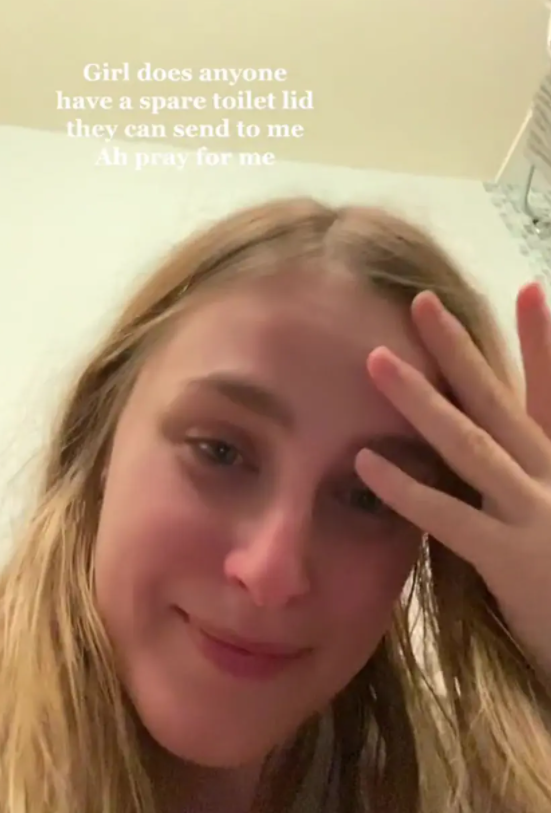 社死！大温妹子第一次去男友家 就把马桶给堵了