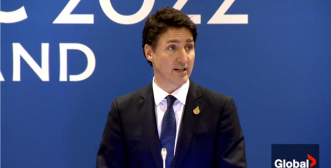 终于!特鲁多乘坐新空客 抵达旧金山参加APEC 终于!特鲁多乘坐新空客 抵达旧金山参加APEC