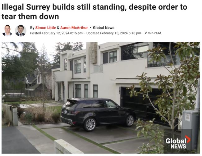 大温违建哪家强?素里必须占有一席之地 大温违建哪家强?素里必须占有一席之地