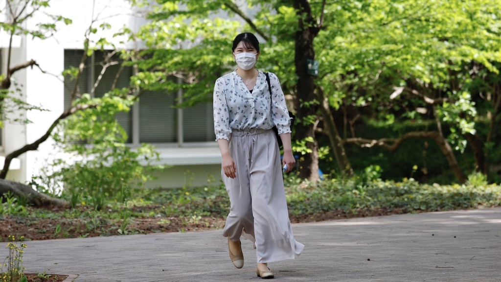 爱子公主在学习院大学上课。 路透社 爱子公主在学习院大学上课。 路透社