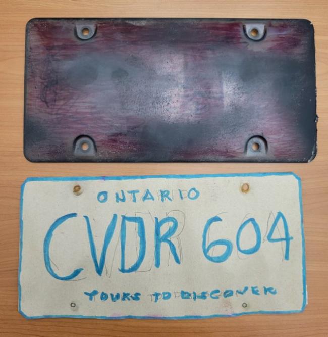 多伦多司机使用3D打印车牌被抓 看起来超逼真 多伦多司机使用3D打印车牌被抓 看起来超逼真