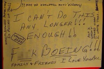 据报警方找到巴尼特的笔记本,内有笔迹表示“无法继续”。 据报警方找到巴尼特的笔记本,内有笔迹表示“无法继续”。