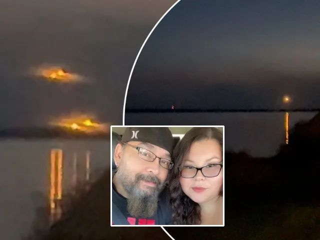 外星人?不明飞行物河面上空盘旋 加国夫妇惊呆 外星人?不明飞行物河面上空盘旋 加国夫妇惊呆