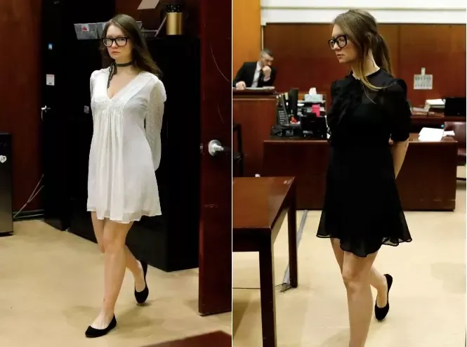 安娜&middot;索罗金出庭如走秀，每次都是大牌穿搭