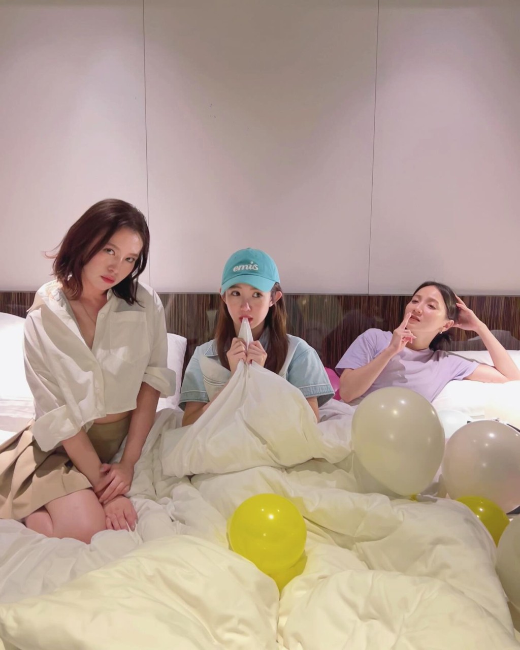 郭书瑶与凭《华灯初上》再创事业高峰的女星刘品言(左)为闺密。 郭书瑶与凭《华灯初上》再创事业高峰的女星刘品言(左)为闺密。