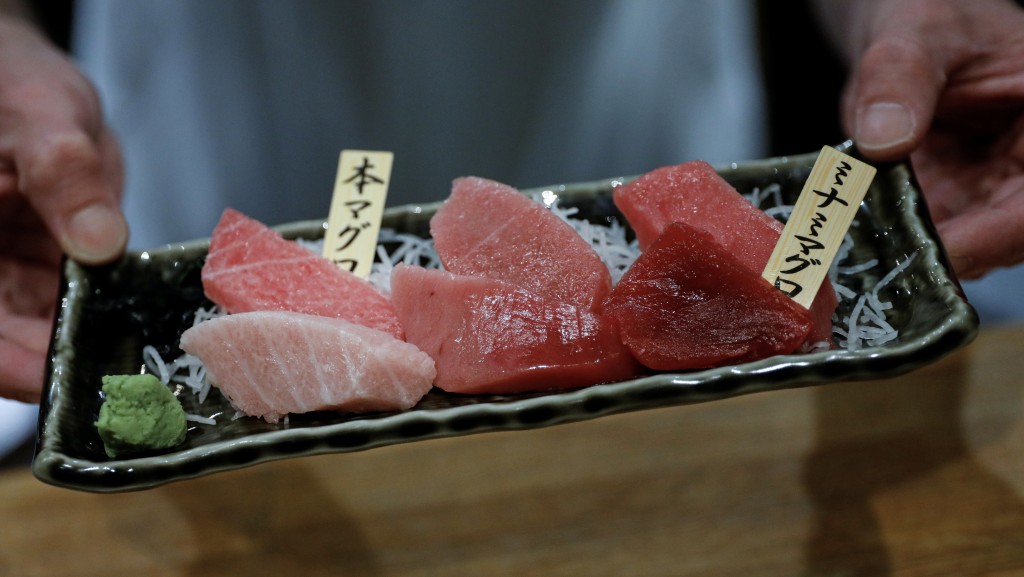 吞拿鱼也是油脂丰富的鱼类。 路透社 吞拿鱼也是油脂丰富的鱼类。 路透社