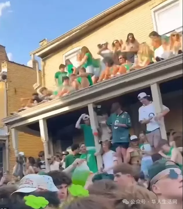 美大学生兄弟会派对玩疯了！屋顶坍塌 16人受伤&hellip;.