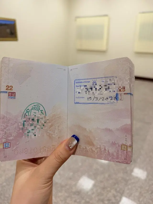 小唐顺利过境 受访者供图