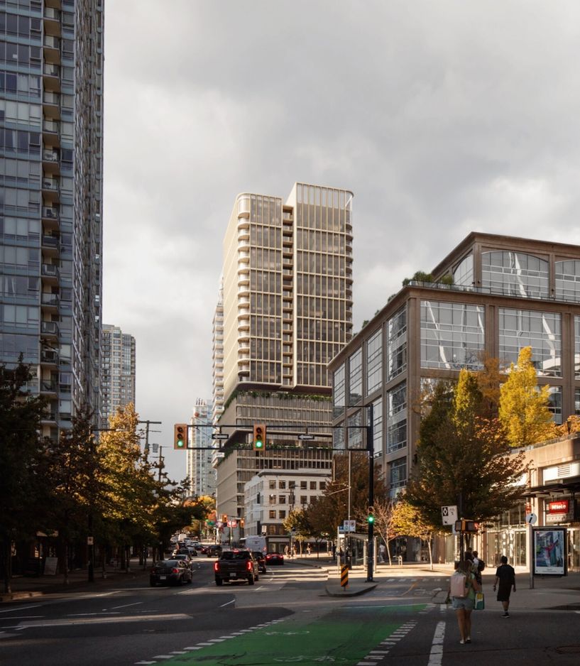 888-896 Cambie街万豪酒店概念图