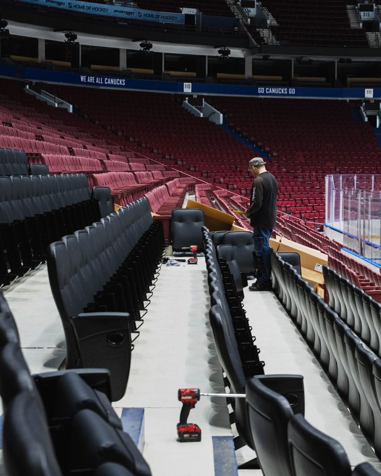 加拿大小巨人体育馆座位