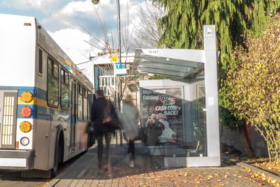 素里TransLink公交候车亭