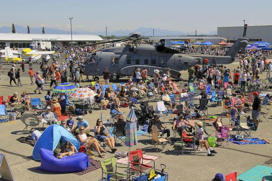 边界湾航空表演