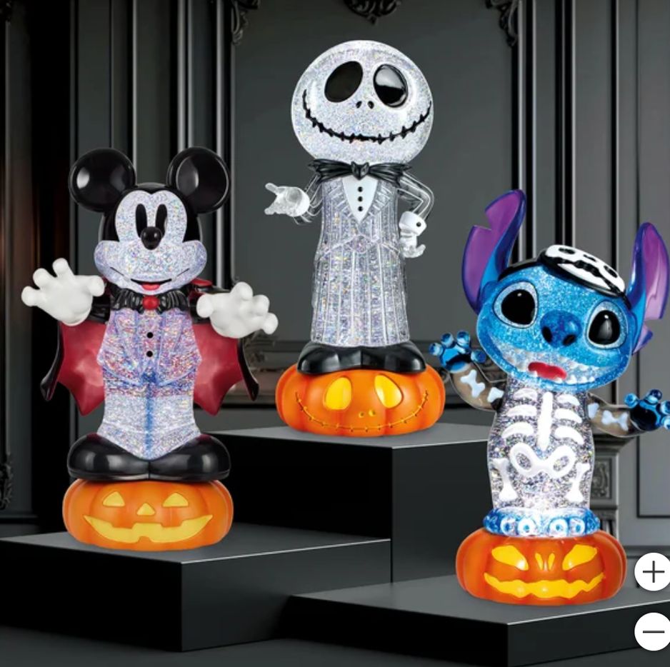 迪士尼万圣节旋转彩灯