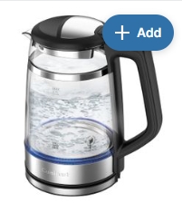 双层玻璃煮水壶36.39元