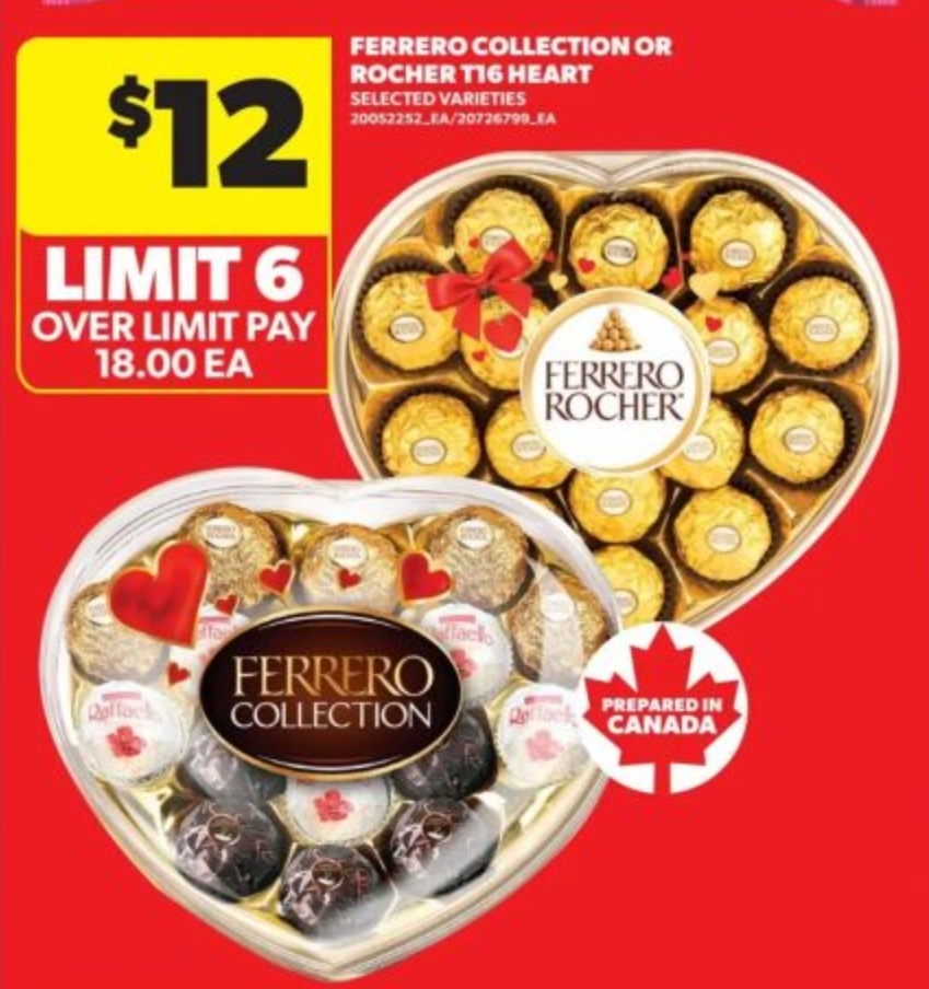 情人节巧克力12元！限购6盒