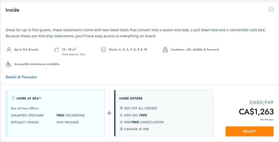 Norwegian is also offering a special promotion for Canadian travellers, making the Canadian dollar on par with the U.S dollar