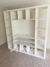 Ikea格子电视柜 5x5，可助送和安装