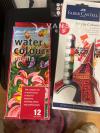 水彩颜料两盒