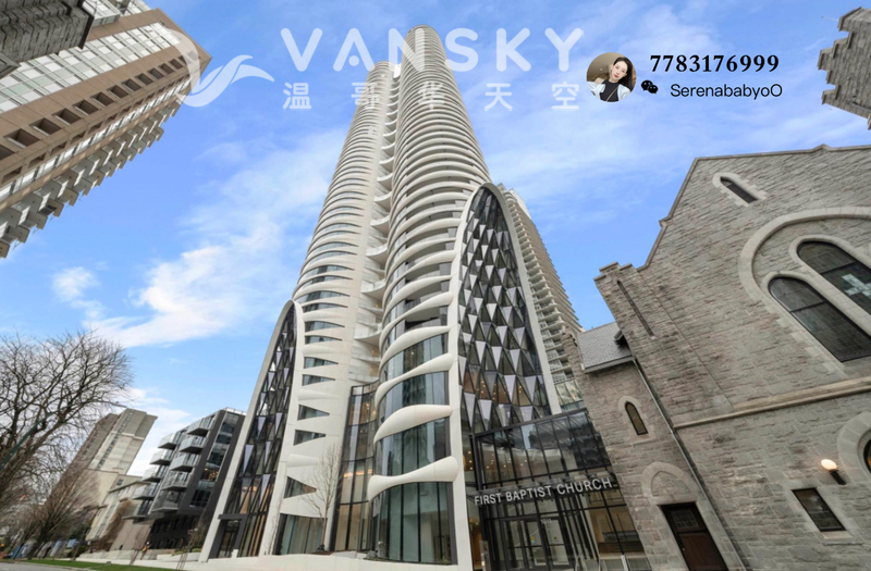温哥华DT租房｜Butterfly1室1den1卫全新