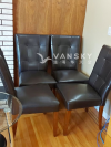 超值皮质餐椅4张150刀