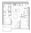 Rmd Concord Garden 公寓出租2房2卫1den