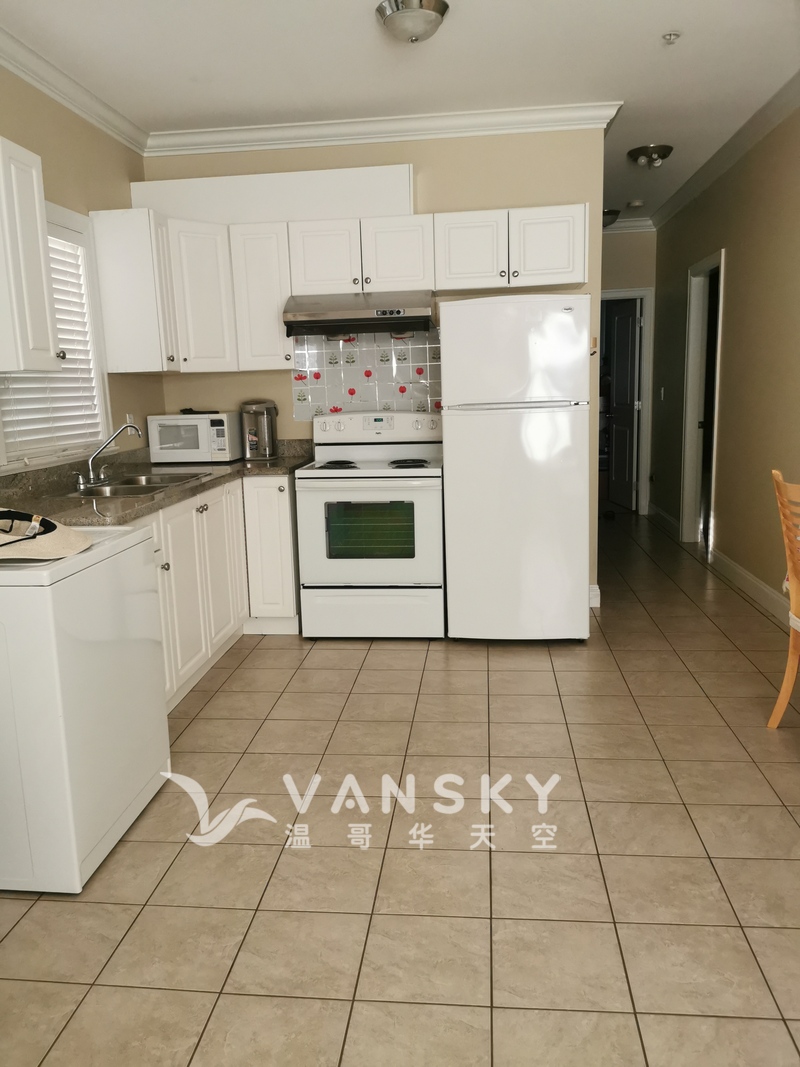 溫哥華48街Langara學院對面平地1房一廳