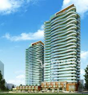 素里中心新装修高层带家具2室2卫公寓出租