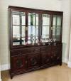 全實木紅木展示櫃/餐邊櫃 (僅限現金)