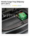 9成新11-17年 本田奥德赛 原厂后备箱垫