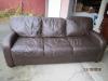顶级全牛皮加拿大产3人沙发床（queen size）